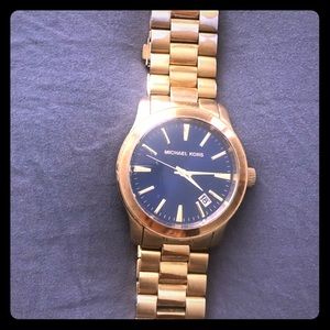 Michael Kors Watch - navy blue Large face -Unisex